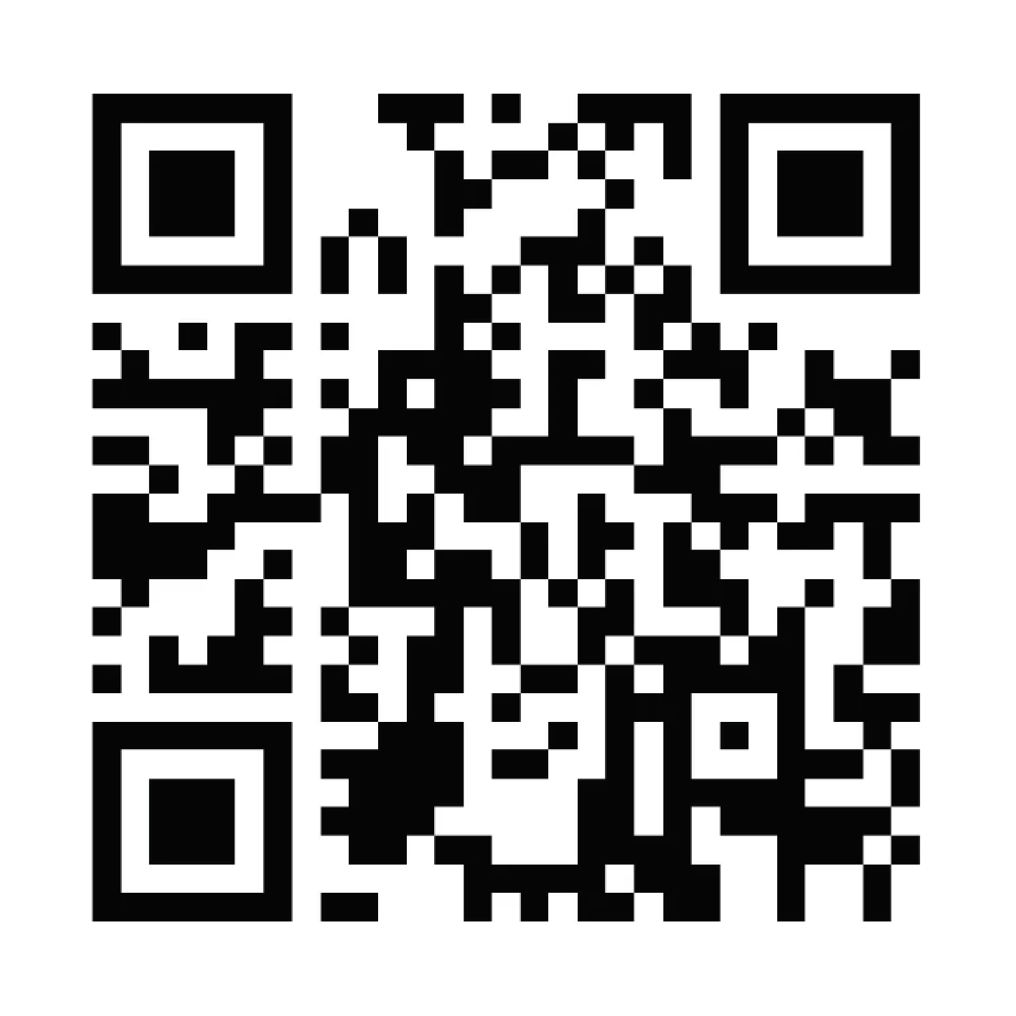 iOS app download QR code